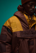 Skidoo Common Anorak Jacket Brown - 7