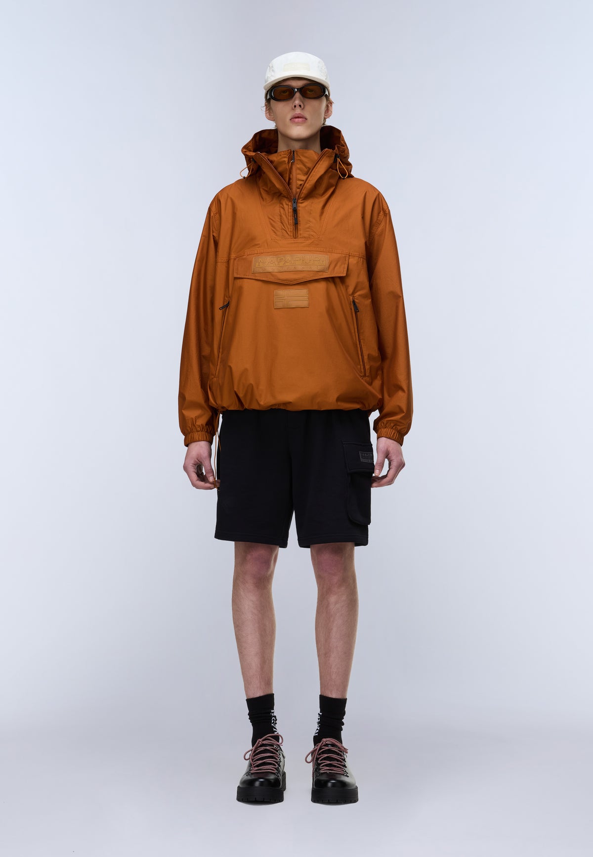 Box Logo Cargo Bermuda Shorts Black - 2