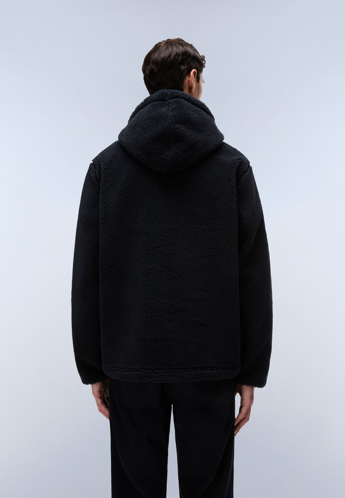 Napapijri Curly-Fleece-Pullover Burgee Zwart Heren - 5