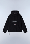 Napapijri Curly-Fleece-Pullover Burgee Zwart Heren - 1