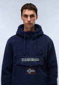 Napapijri Polaire Bouclée Burgee Bleu Academy Men - 2
