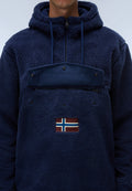 Napapijri Polaire Bouclée Burgee Bleu Academy Men - 5