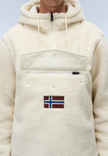 Napapijri Polaire Bouclée Burgee Blanc Homme - 6