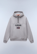 Burgee Hoodie Medium Grey Melange - 1