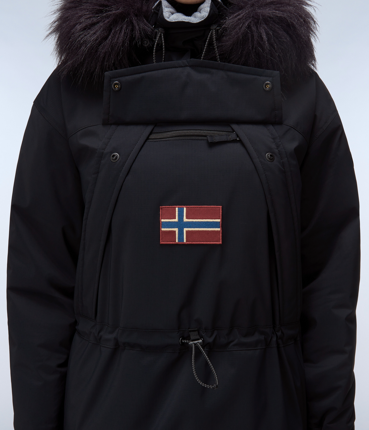 Skidoo Anorak Jacket Black - 10