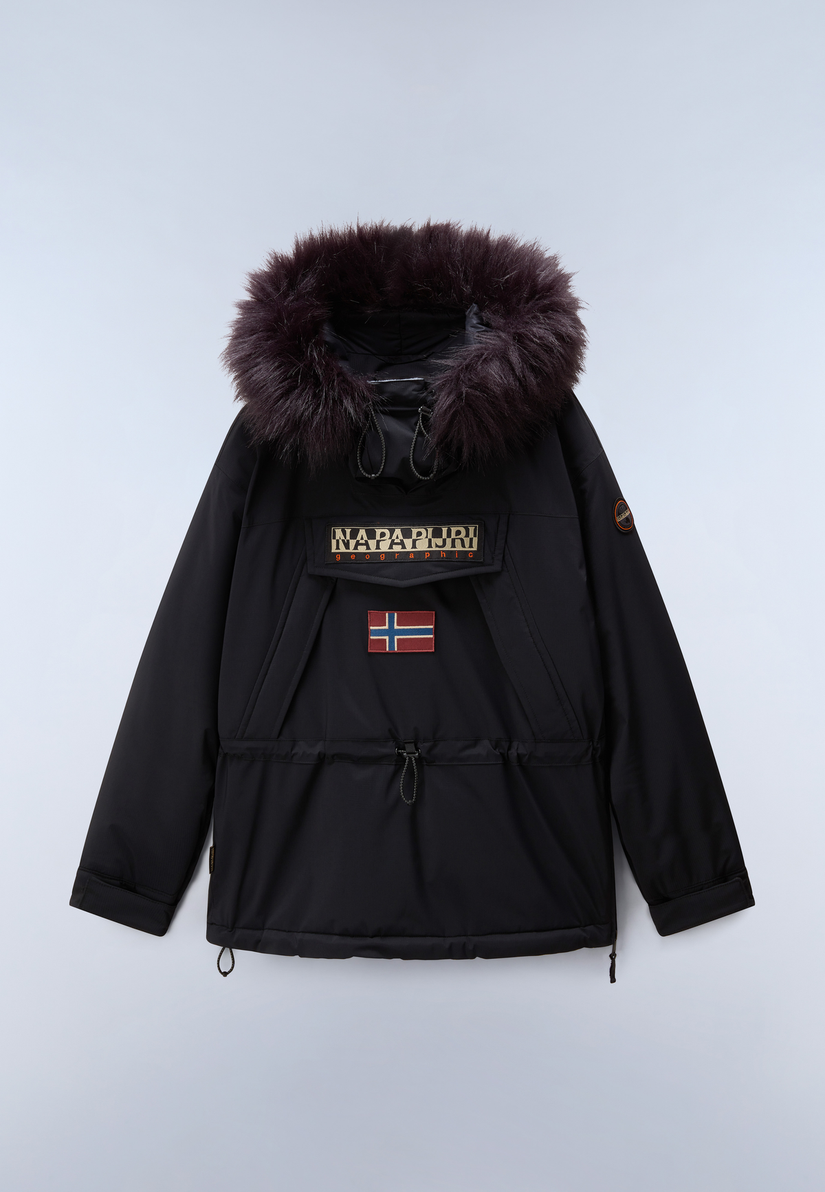 Skidoo Anorak Jacket Black - 1