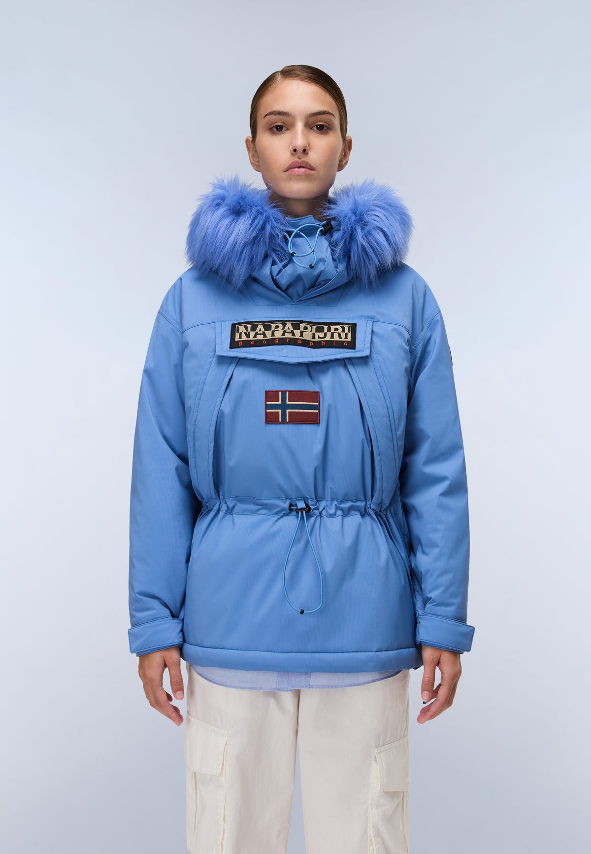 Skidoo Anorak Jacket Blue Riviera - 3