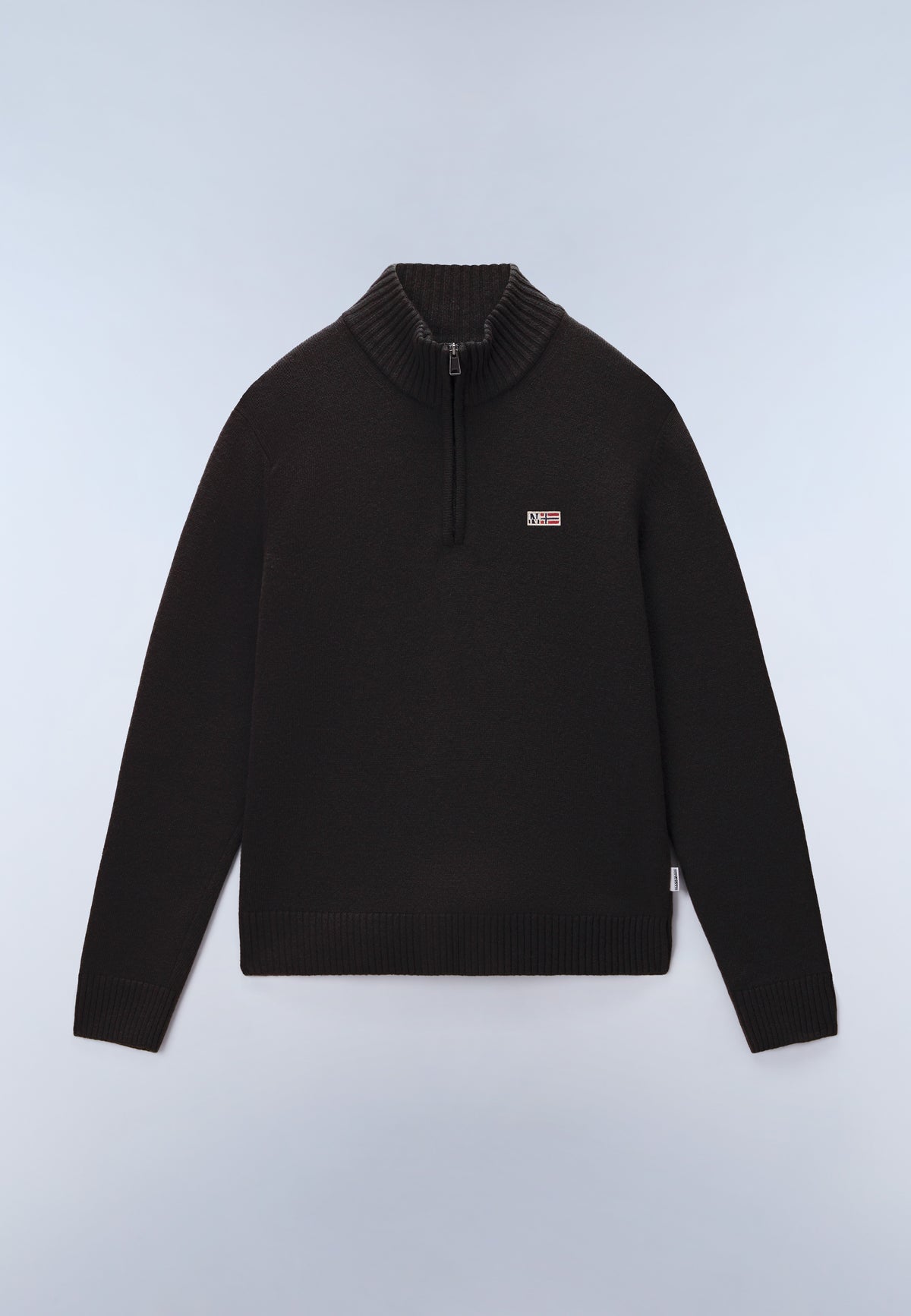 Didier Half-Zip Jumper Black - 1