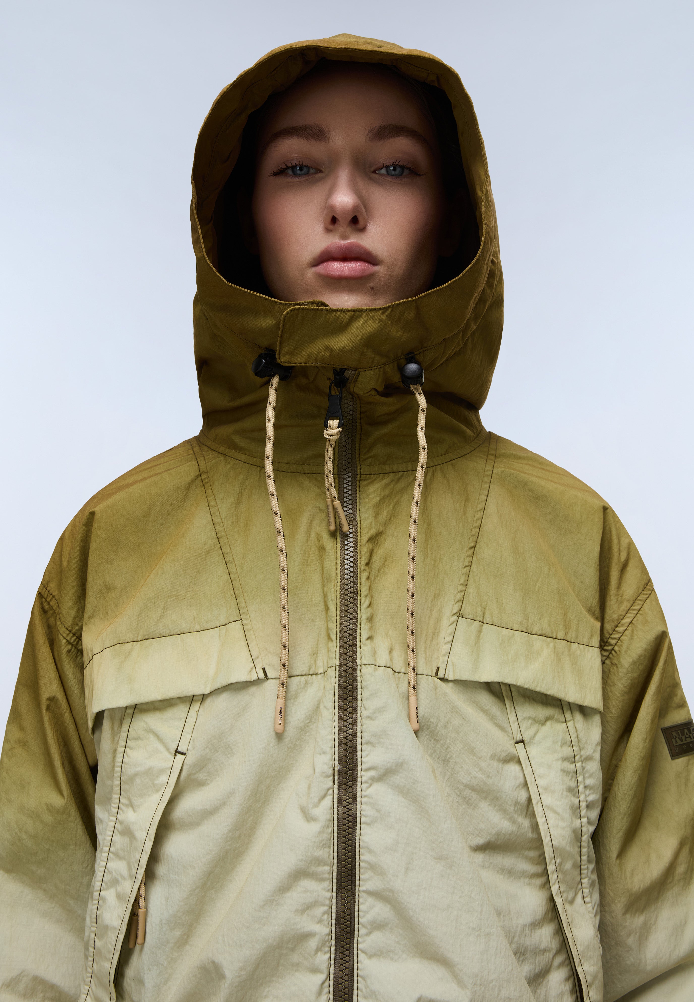Napapijri Traveler Short Jacket Women Dark Green Olive