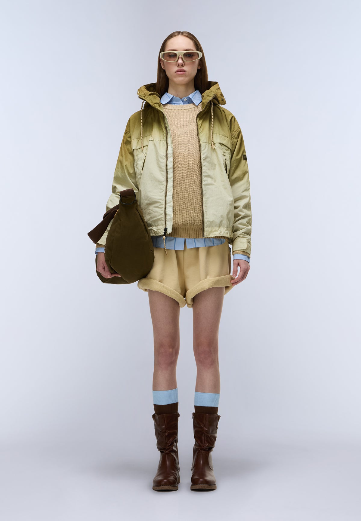 Traveler Short Jacket Dark Green Olive - 3