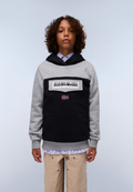 Burgee Hoodie (4-16 Years) Grey Black - 3