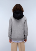 Burgee Hoodie (4-16 Years) Grey Black - 4