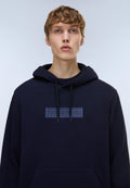 French Terry Kapuzenpullover Box Logo  - 2