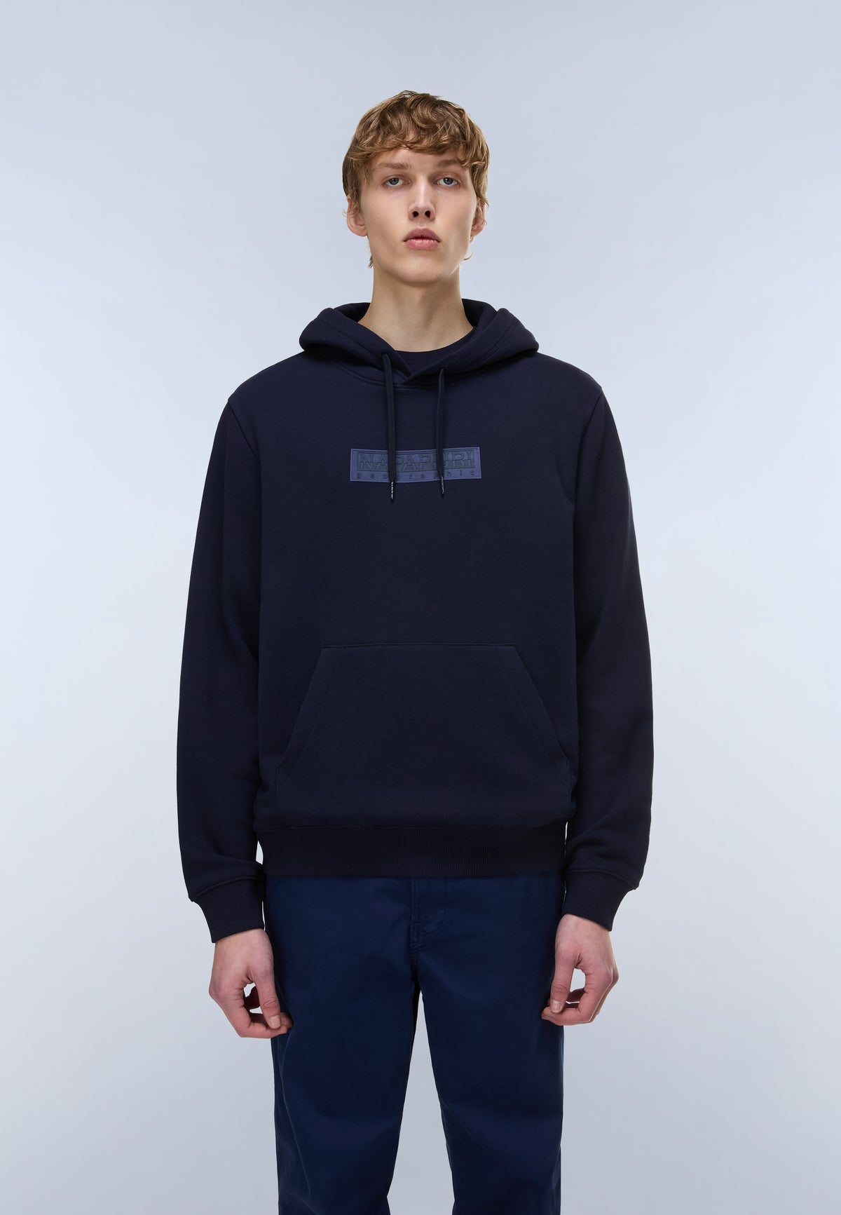 French Terry Kapuzenpullover Box Logo  - 3