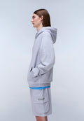 French Terry Kapuzenpullover Box Logo  - 4