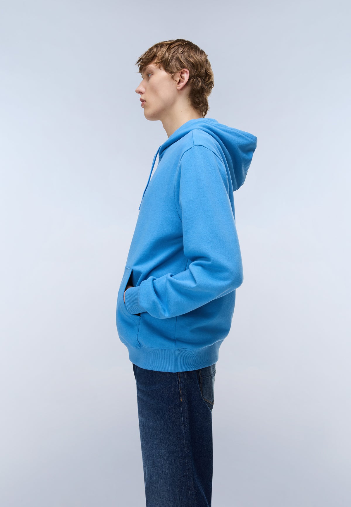 French Terry Kapuzenpullover Box Logo  - 4