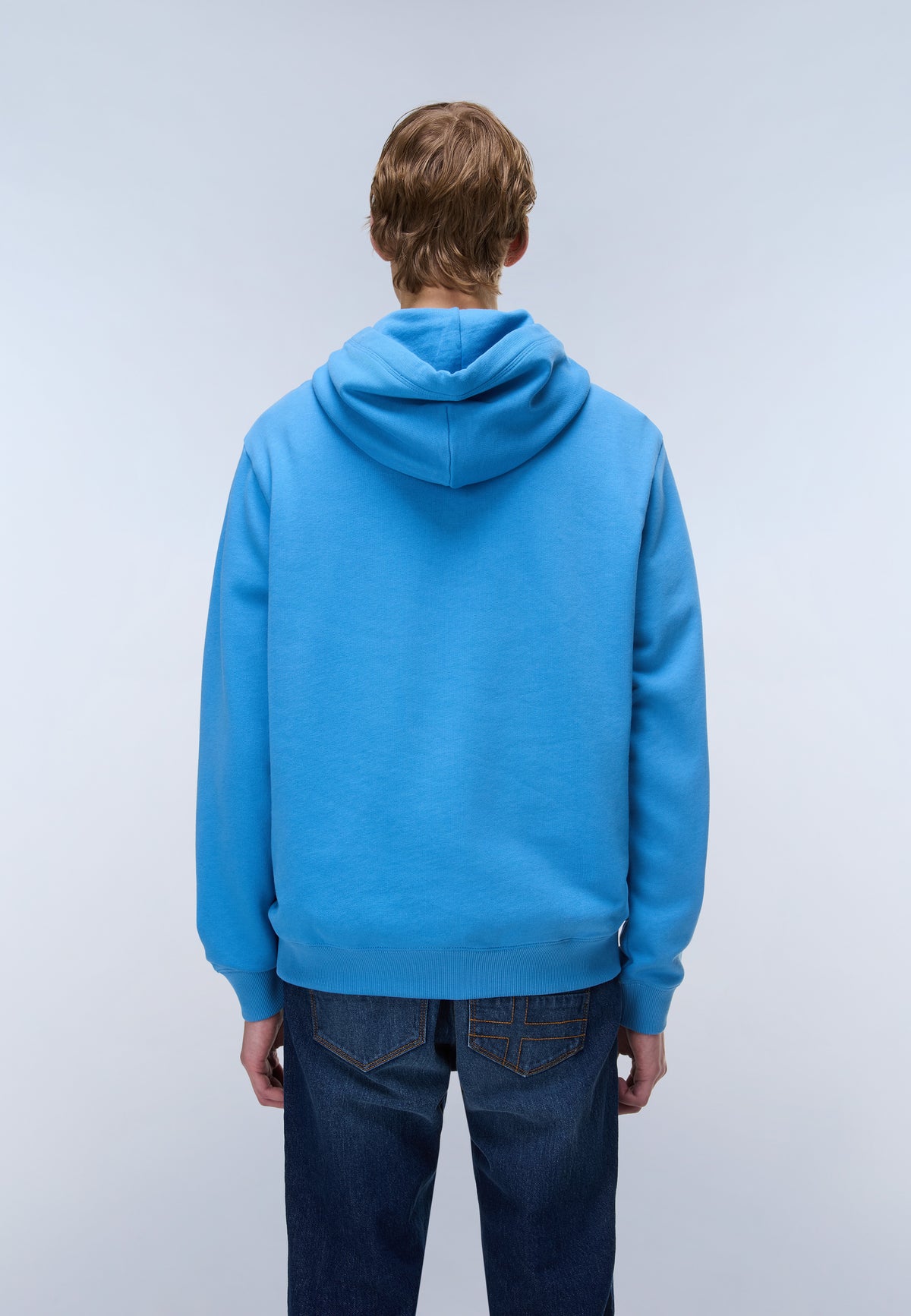 French Terry Kapuzenpullover Box Logo  - 5