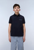 Polo a Maniche Corte in Piqué New Box Logo  - 3