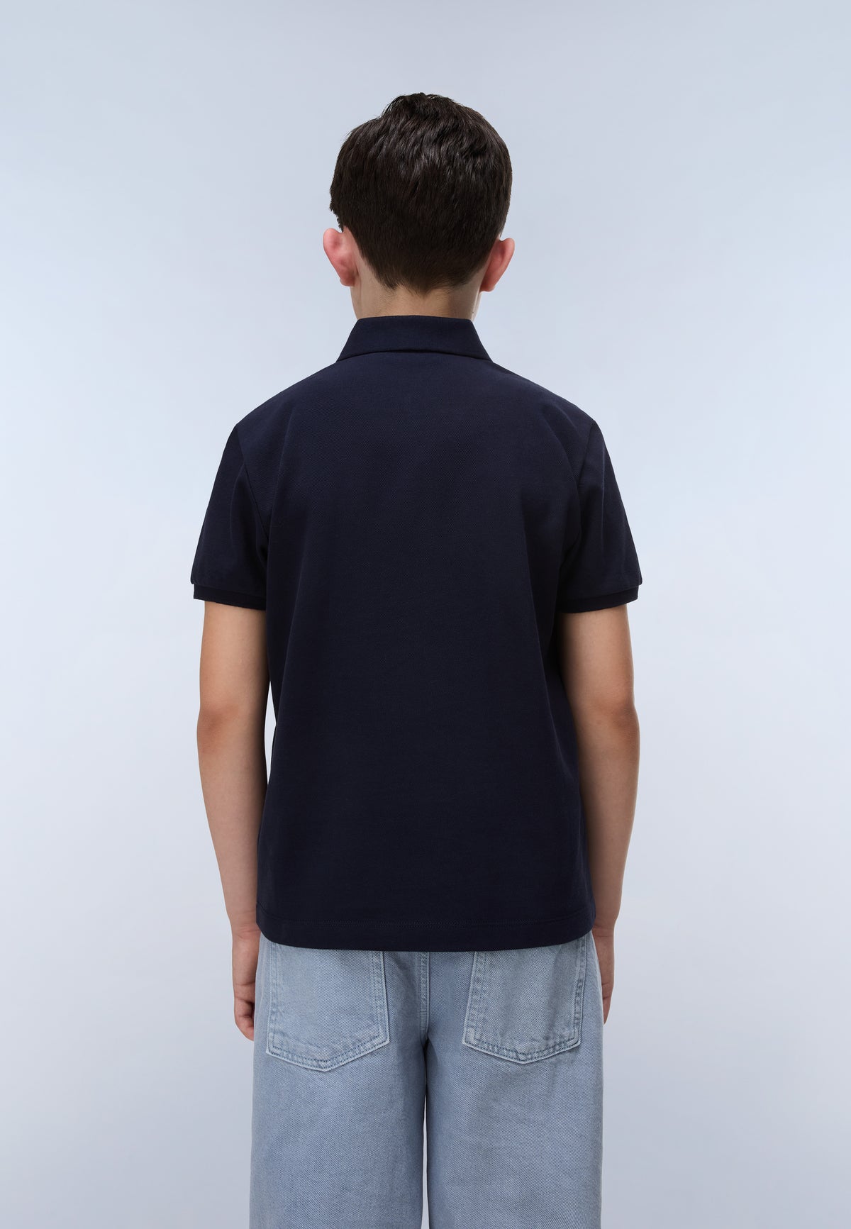 Polo a Maniche Corte in Piqué New Box Logo  - 4