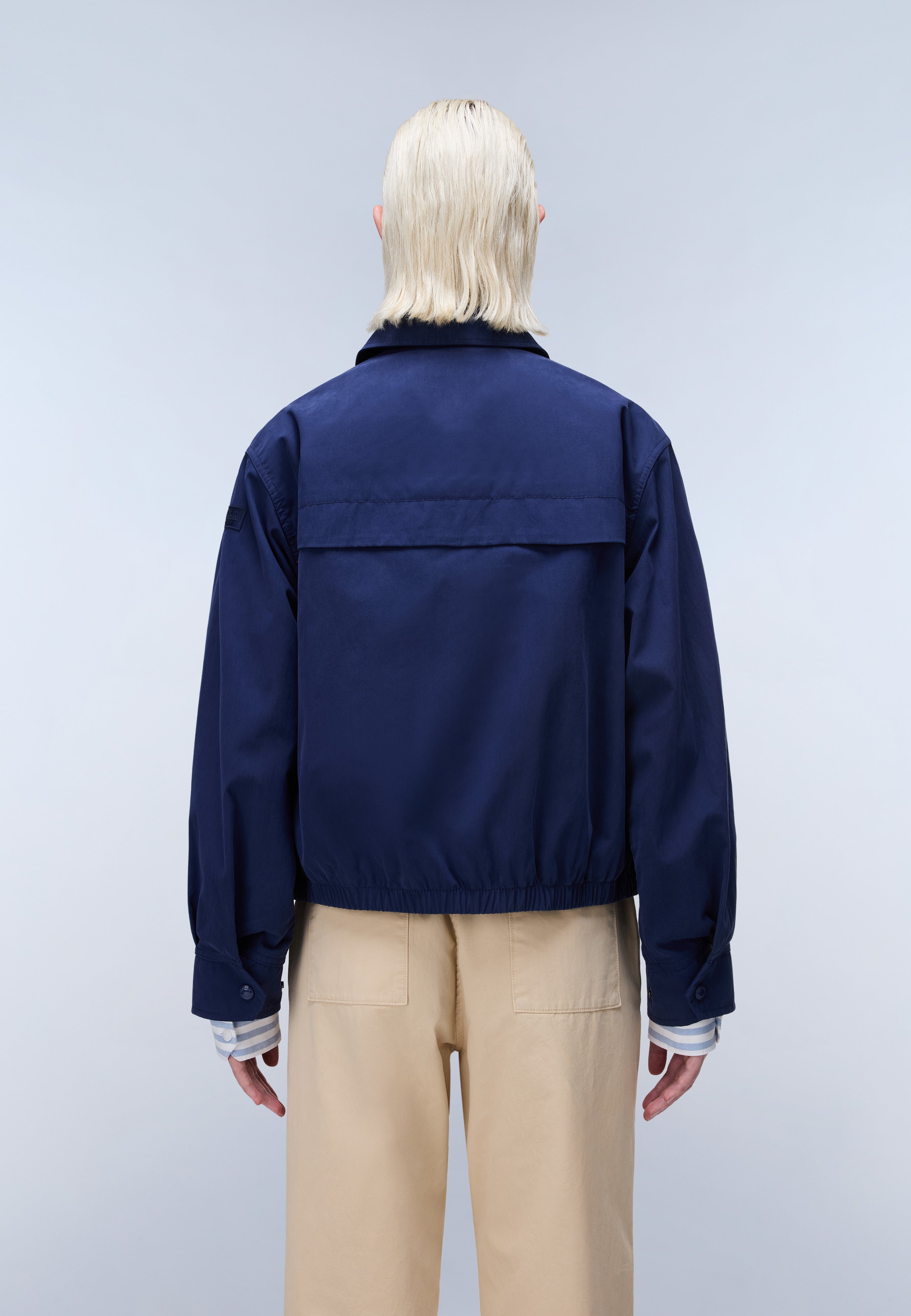 Napapijri Fresnel Short Jacket Women Blue Academy