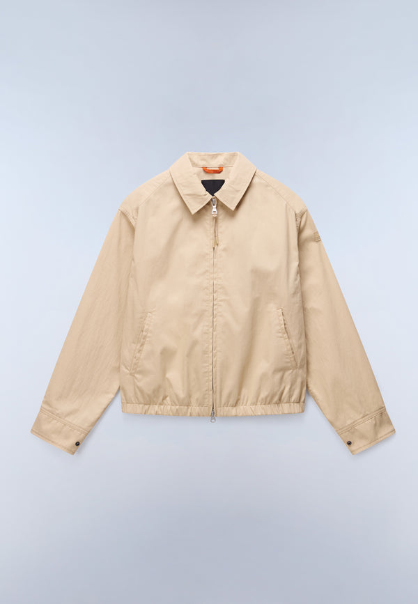 Fresnel Short Jacket Beige