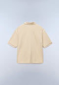 Brilho Piqué Short Sleeve Polo Beige - 7