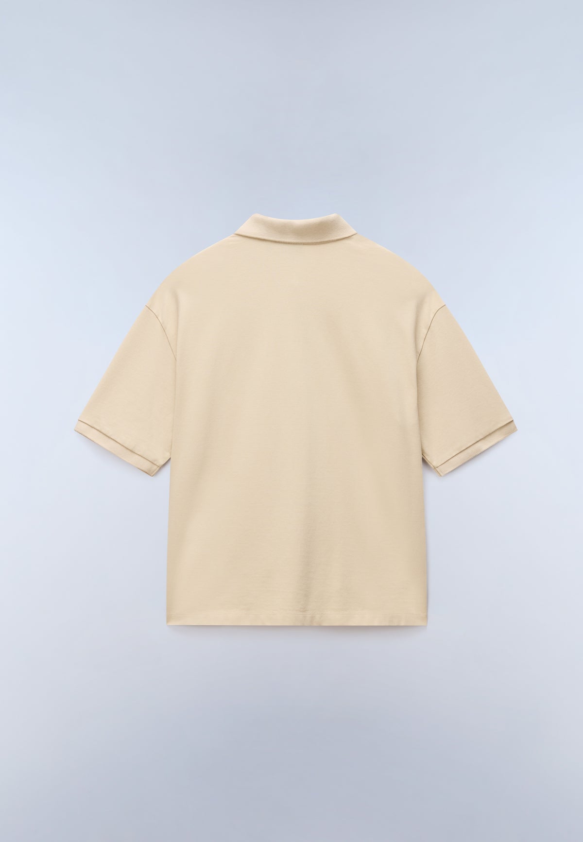 Brilho Piqué Short Sleeve Polo Beige - 7