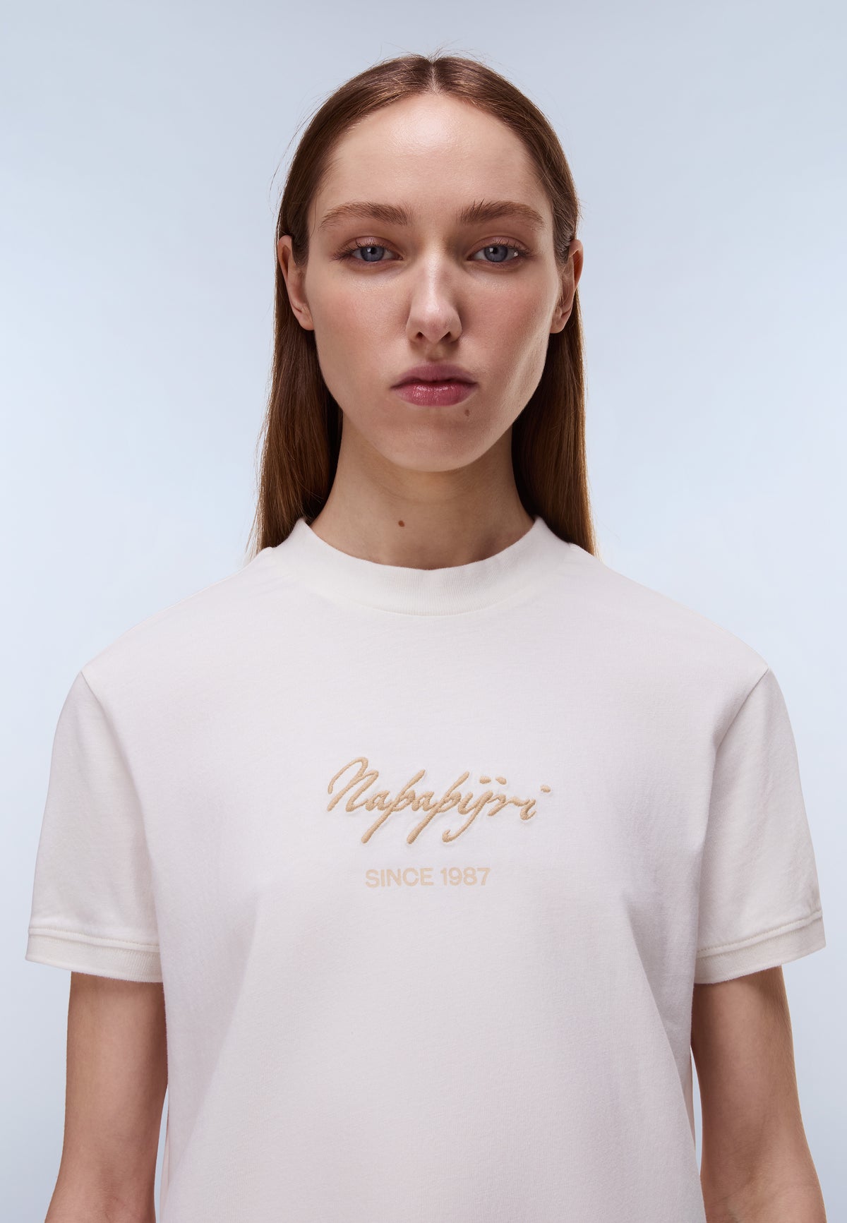 Baryte Short Sleeve T-Shirt White Whisper - 2