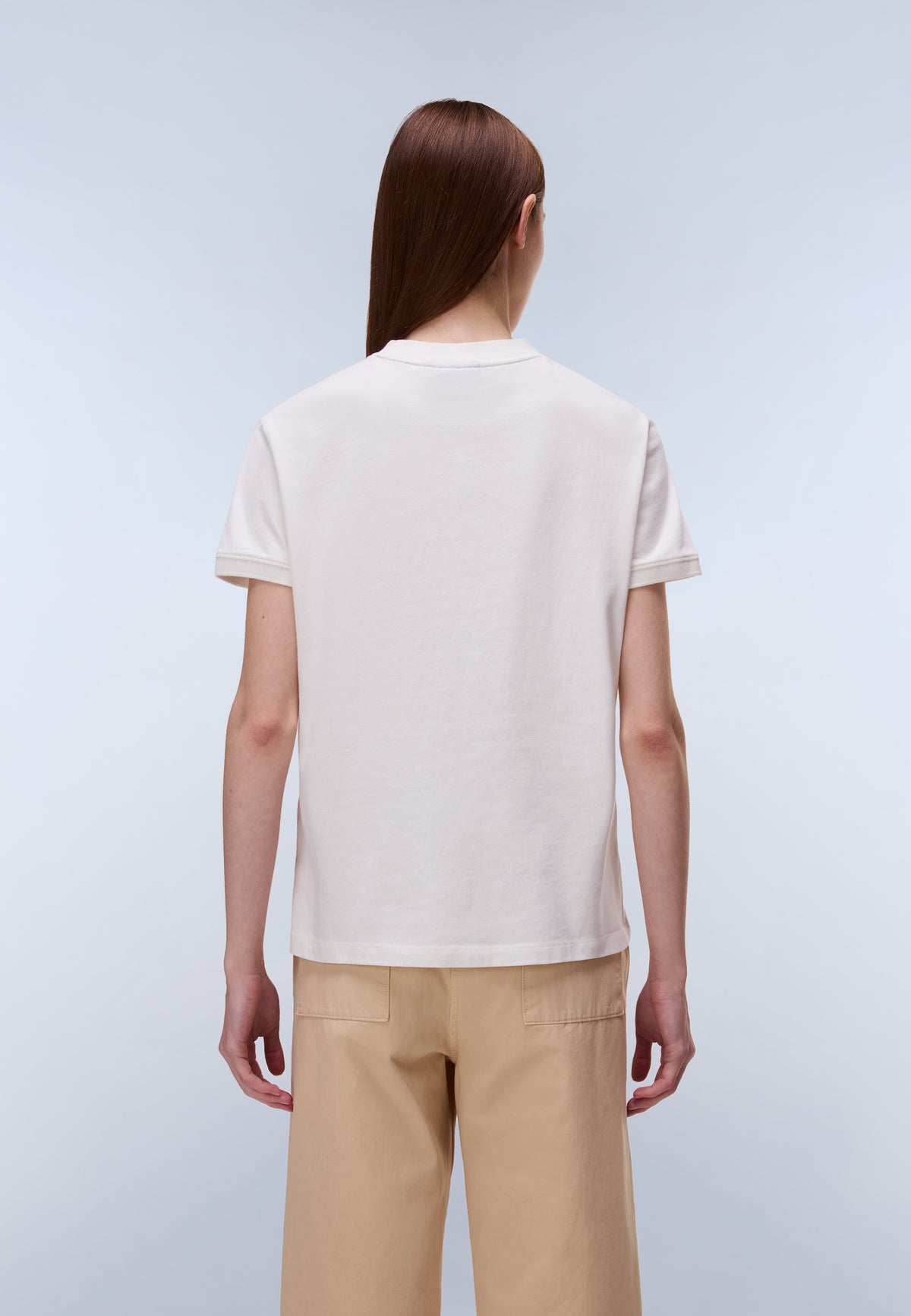 Baryte Short Sleeve T-Shirt White Whisper - 4