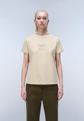 Baryte Short Sleeve T-Shirt Beige - 3