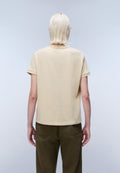 Baryte Short Sleeve T-Shirt Beige - 4