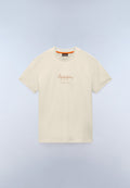 Baryte Short Sleeve T-Shirt Beige - 1