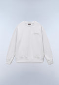 Clarao French Terry Sweatshirt White Whisper - 1