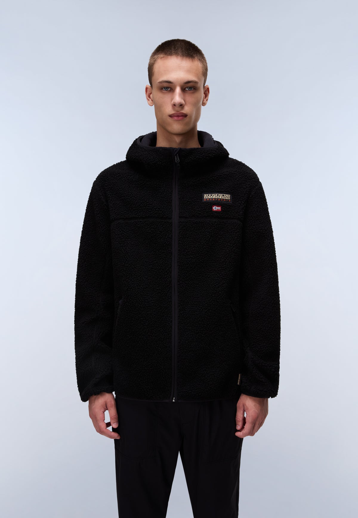 Tynik Full-Zip Fleece Hoodie Black - 3