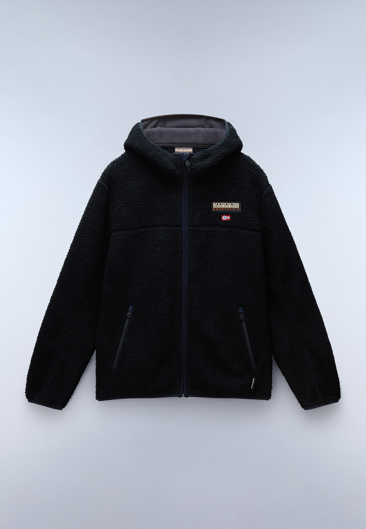 Tynik Full-Zip Fleece Hoodie Black - 1