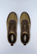 Vortec High Top Trainers Green Brown - 4