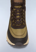Vortec High Top Trainers Green Brown - 7