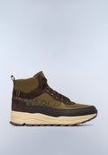 Vortec High Top Trainers Green Brown - 1