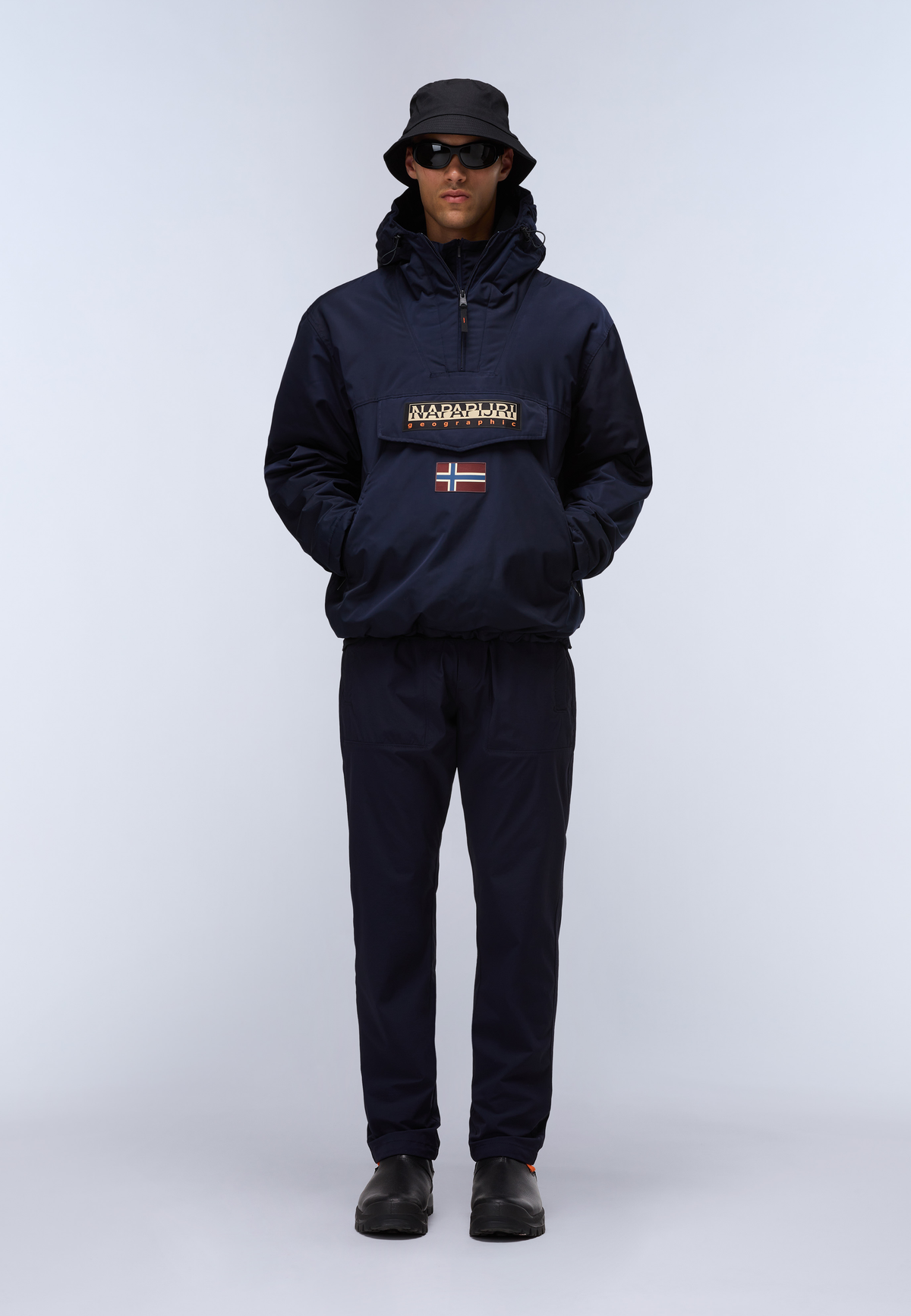 Rainforest Next Winter Anorak Jacket Dark Blue - 3