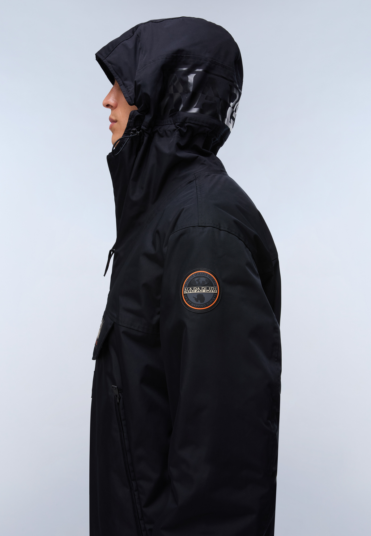 Napapijri Rainforest Next Winter Anorak Jacket Men Black Napapijri Rainforest Next Winter Anorak Jacket Men Black