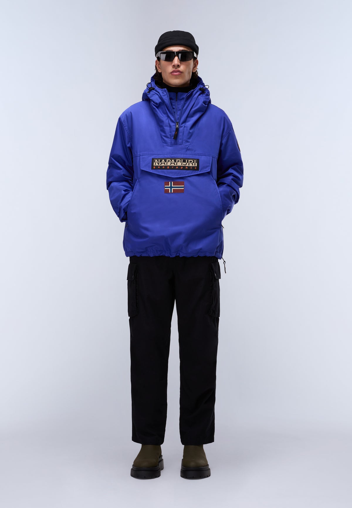 Rainforest Next Winter Anorak Jacket Royal Blue - 3