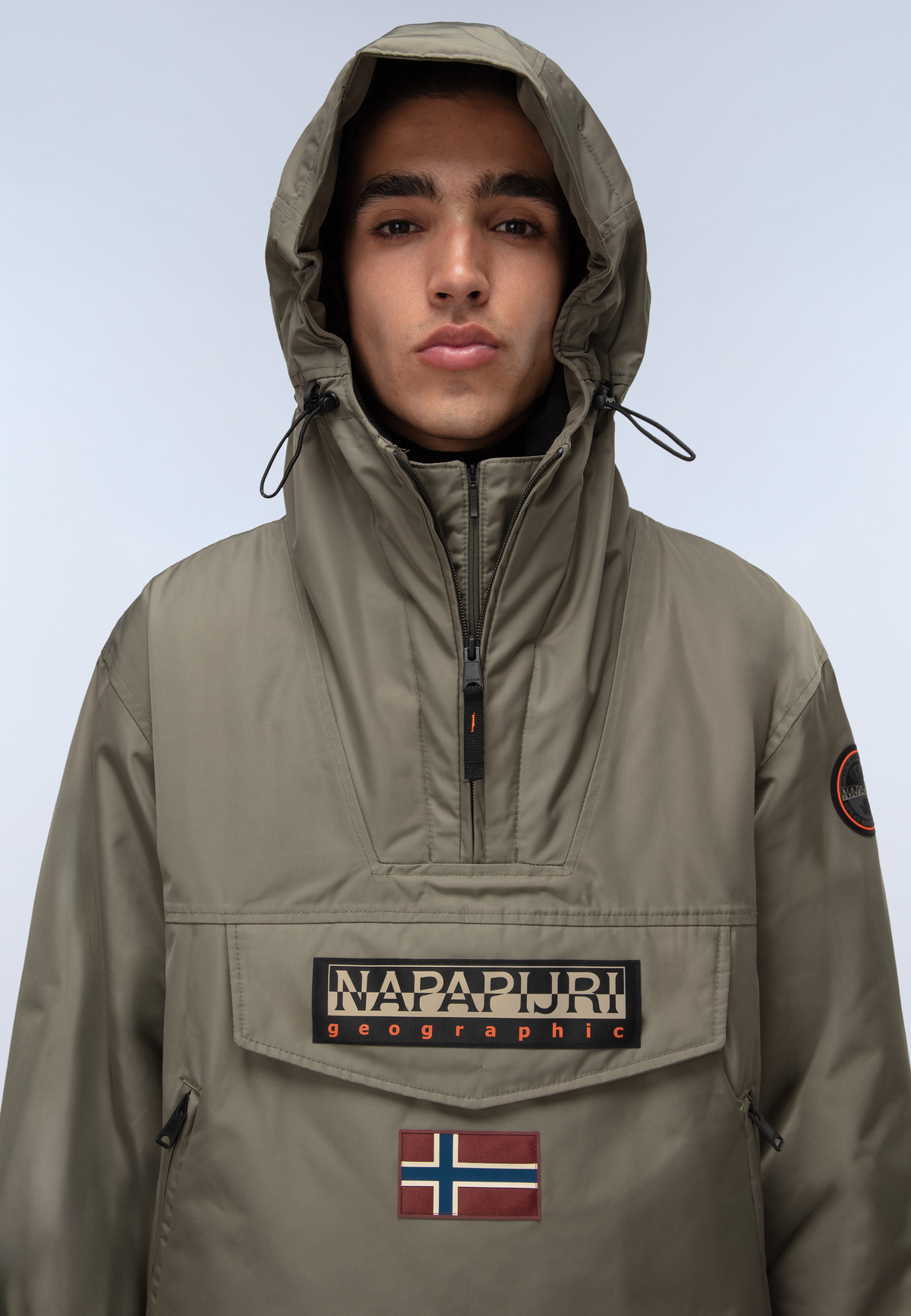 Rainforest Next Winter Anorak Jacket Green Tea Leaf - 2