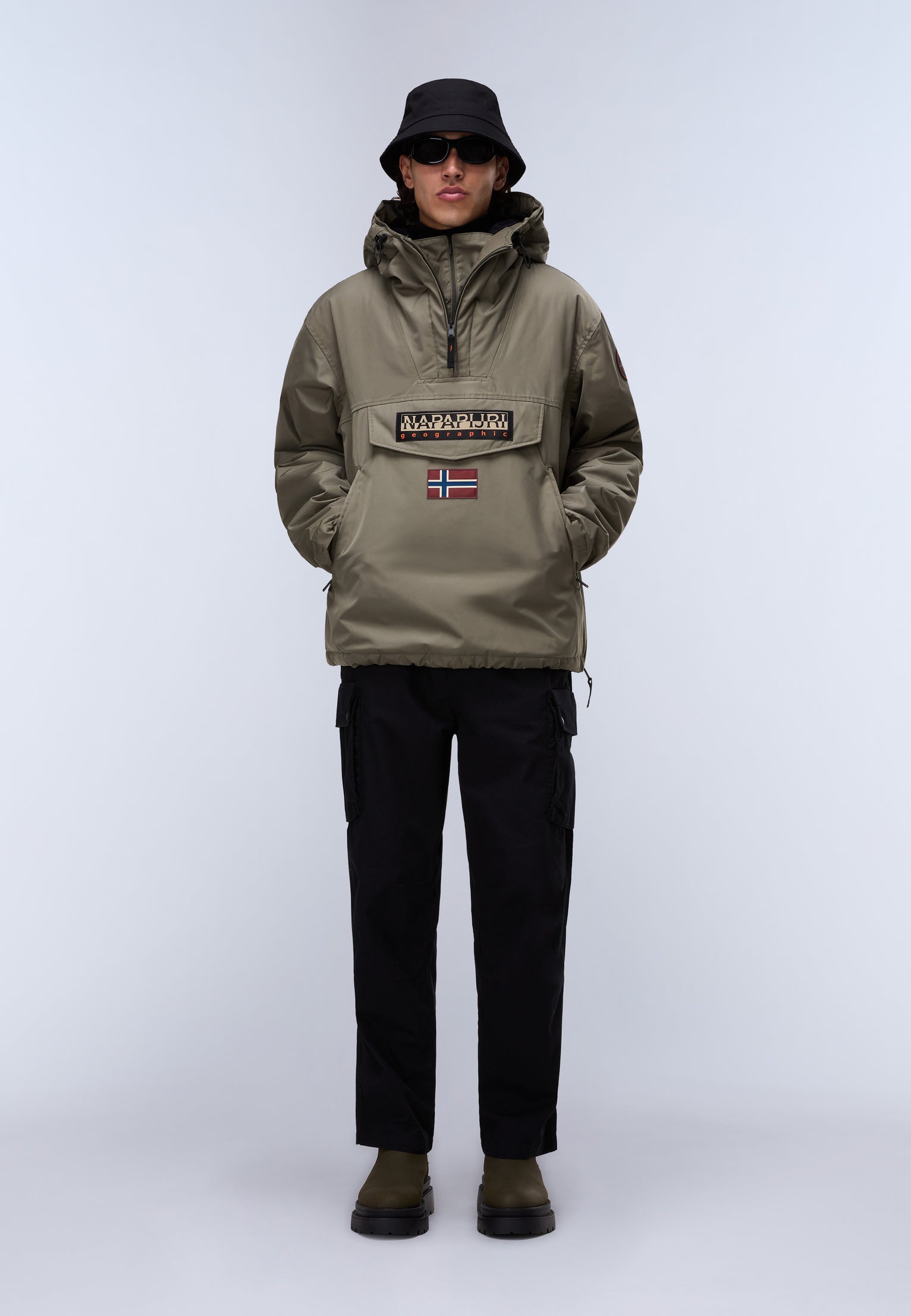 Rainforest Next Winter Anorak Jacket Green Tea Leaf