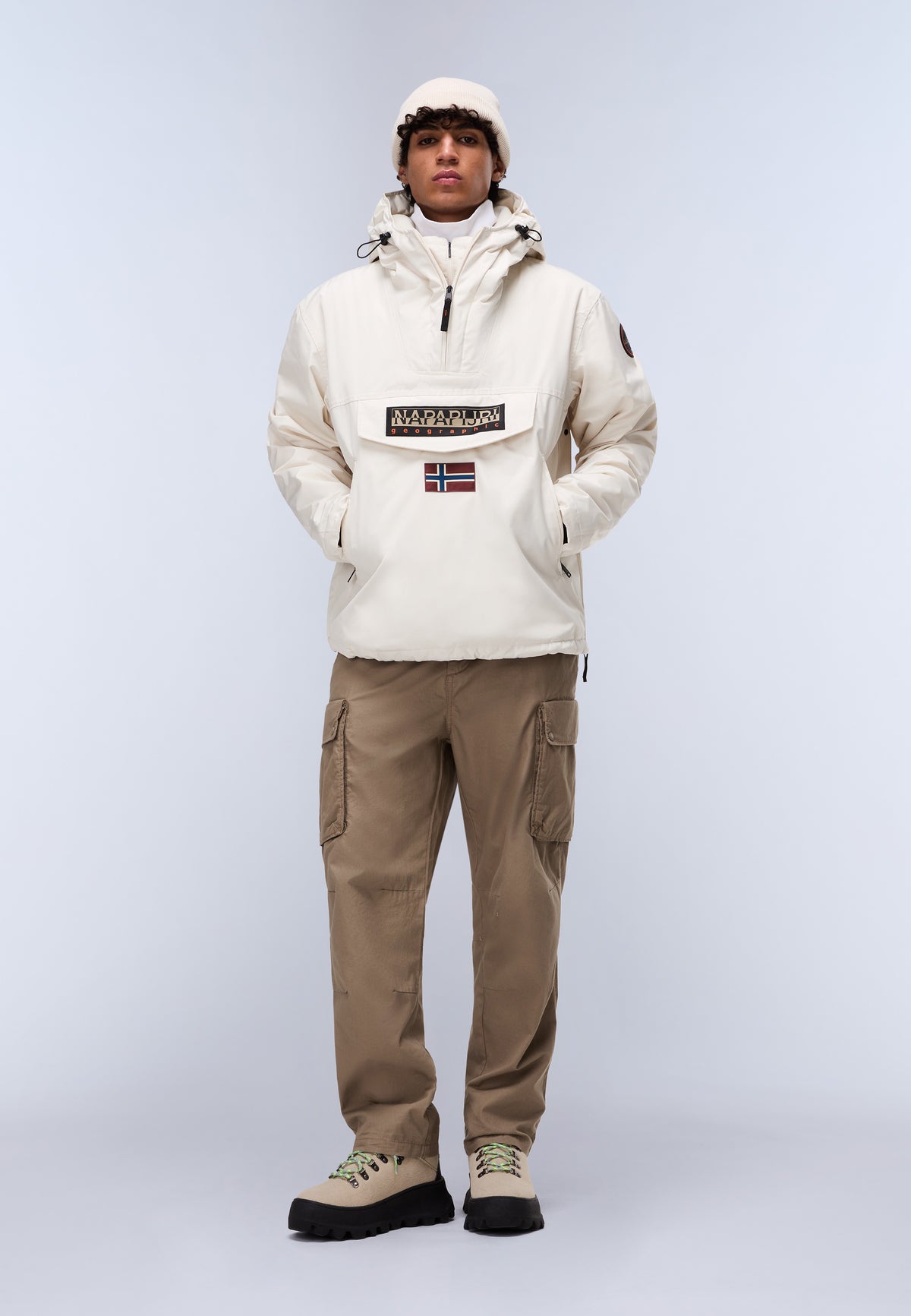 Rainforest Next Winter Anorak Jacket Beige - 3