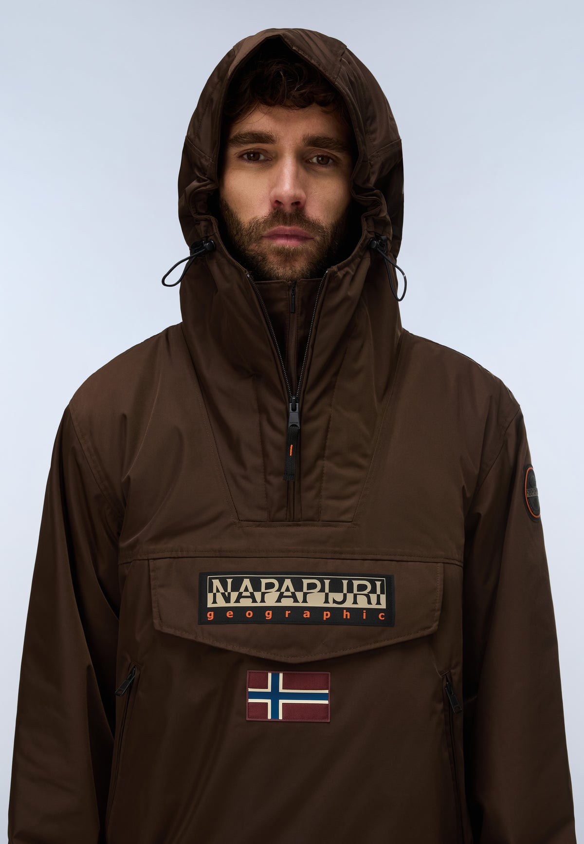Rainforest Next Winter Anorak Jacket Dark Brown - 2