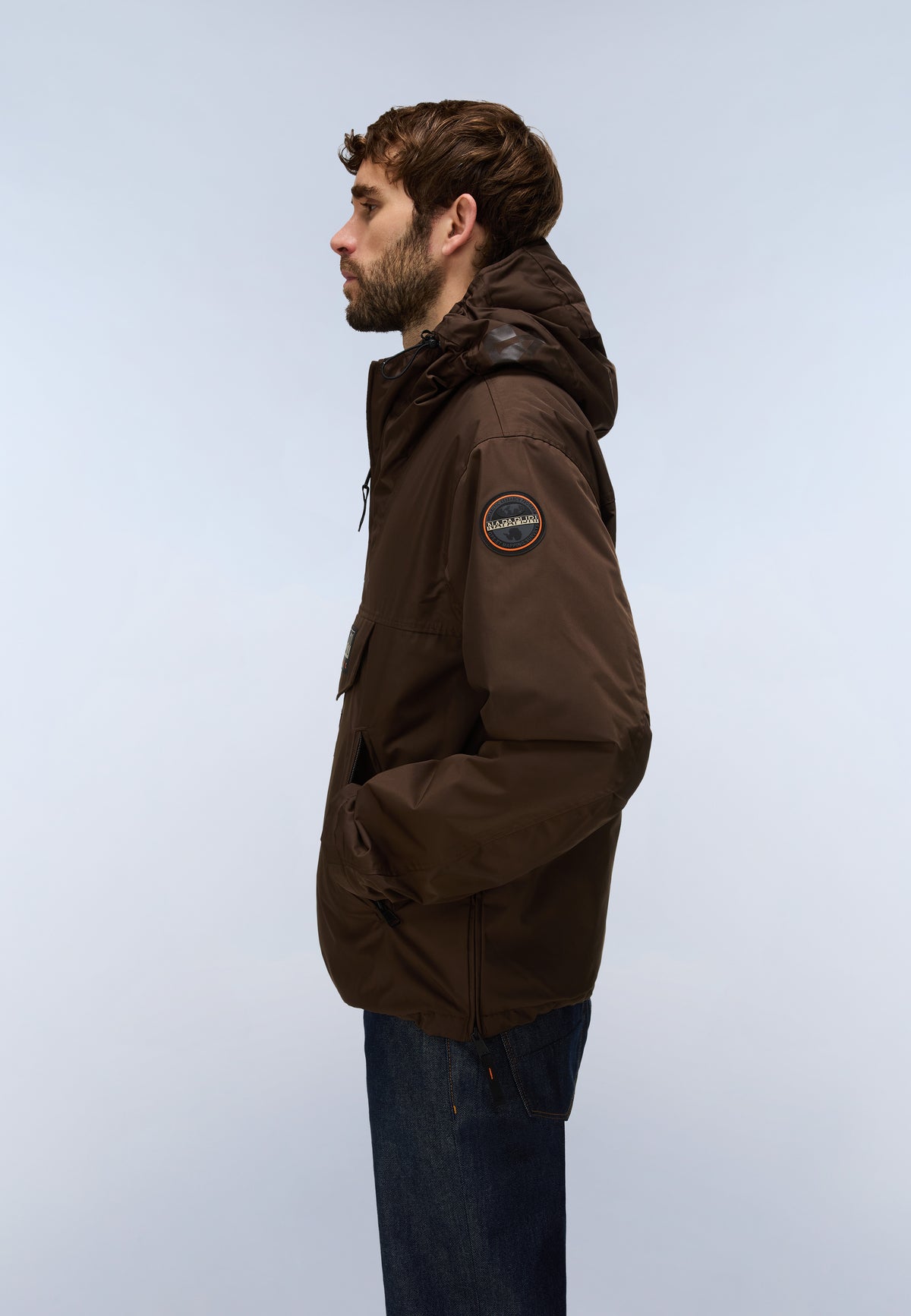 Rainforest Next Winter Anorak Jacket Dark Brown - 5