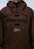 Rainforest Next Winter Anorak Jacket Dark Brown - 7