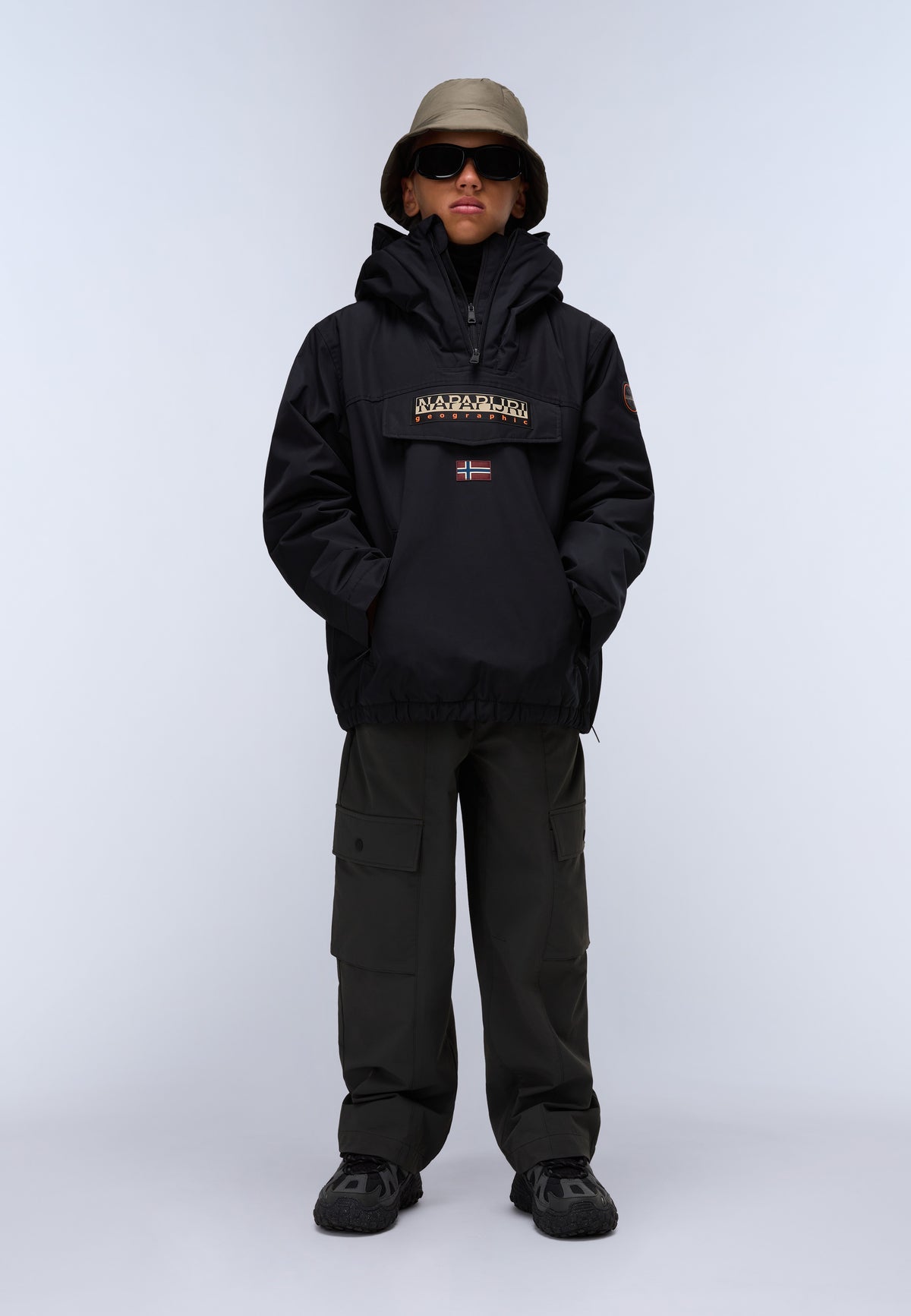 Rainforest Next Winter Anorak Jacket (4-16 Years) Black - 2