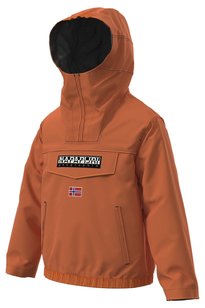 Rainforest Next Winter Anorak Jacket (4-16 Years) Orange Pumpkin - 3