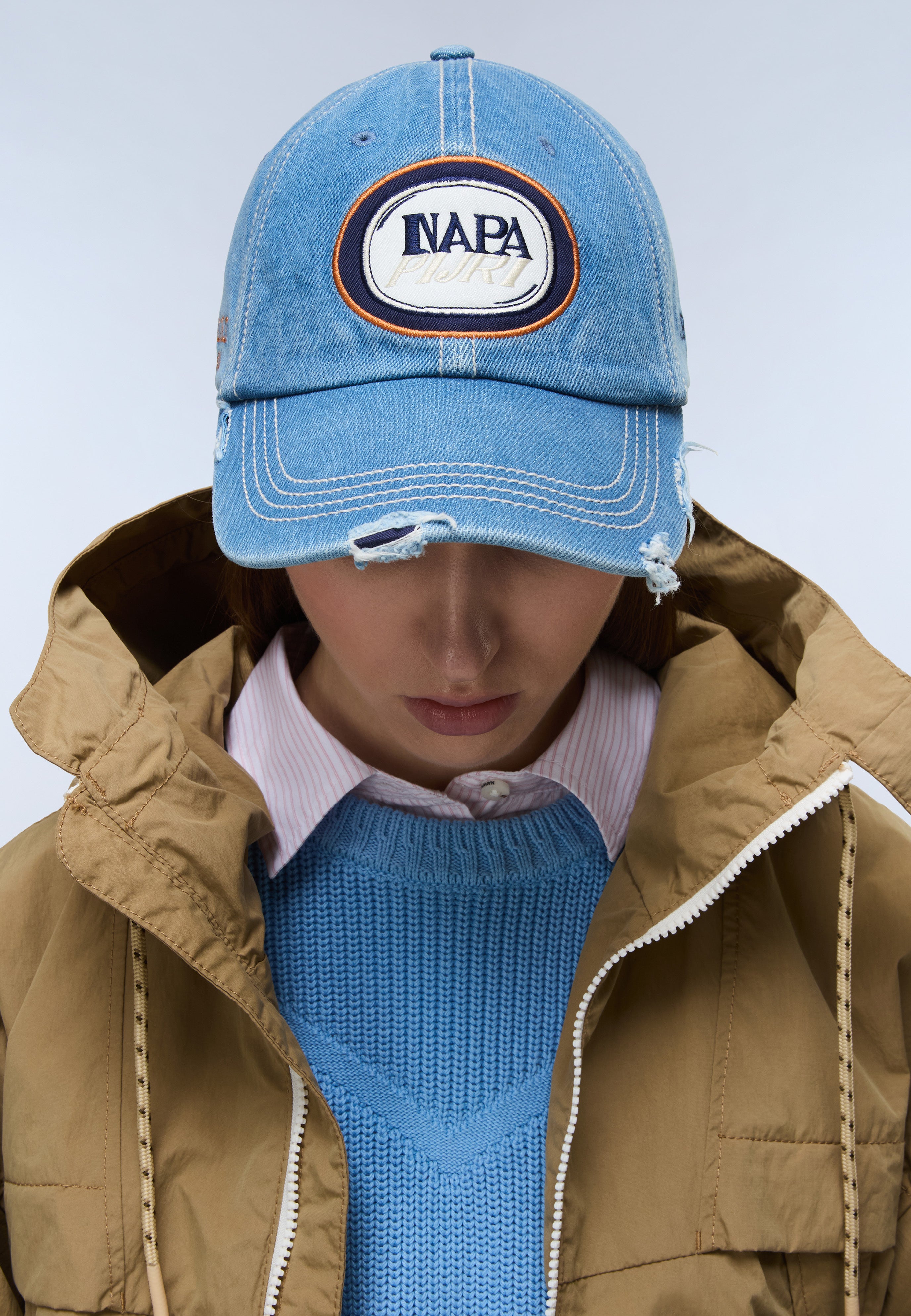 Napapijri Prism Cap Men Light Blue